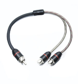 Adaptor Y Stage2 2x RCA M – 1x RCA T 4CONNECT