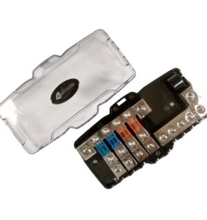 SUPORT PENTRU SIGURANTE +/- 4CONNECT 2×50/4X20MM2